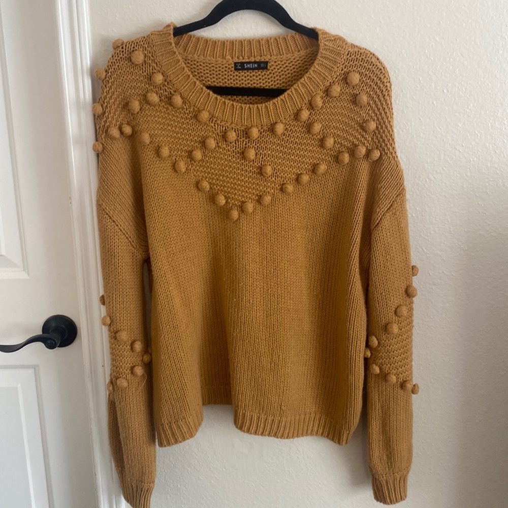 Shein - Mustard Sweater - Size Small